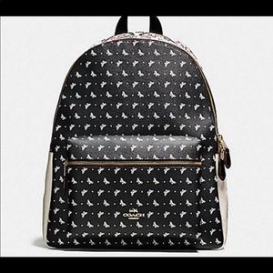 Brand new used once coach backpack